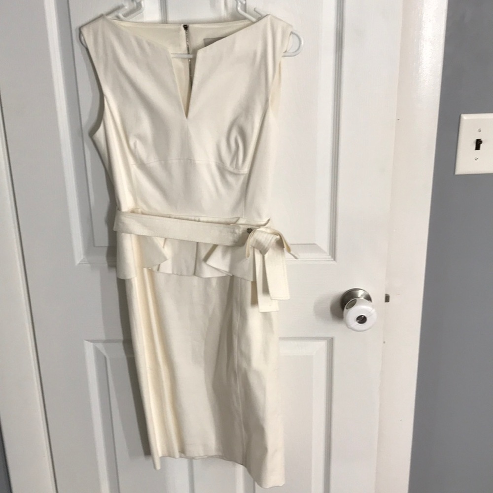 Ivory Karen Millen pencil dress